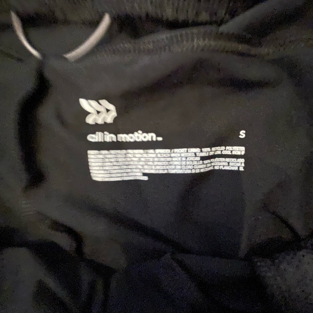 All in Motion Men’s Soft Stretch Jogger Pants Black Size Small NWT - Picture 6 of 6